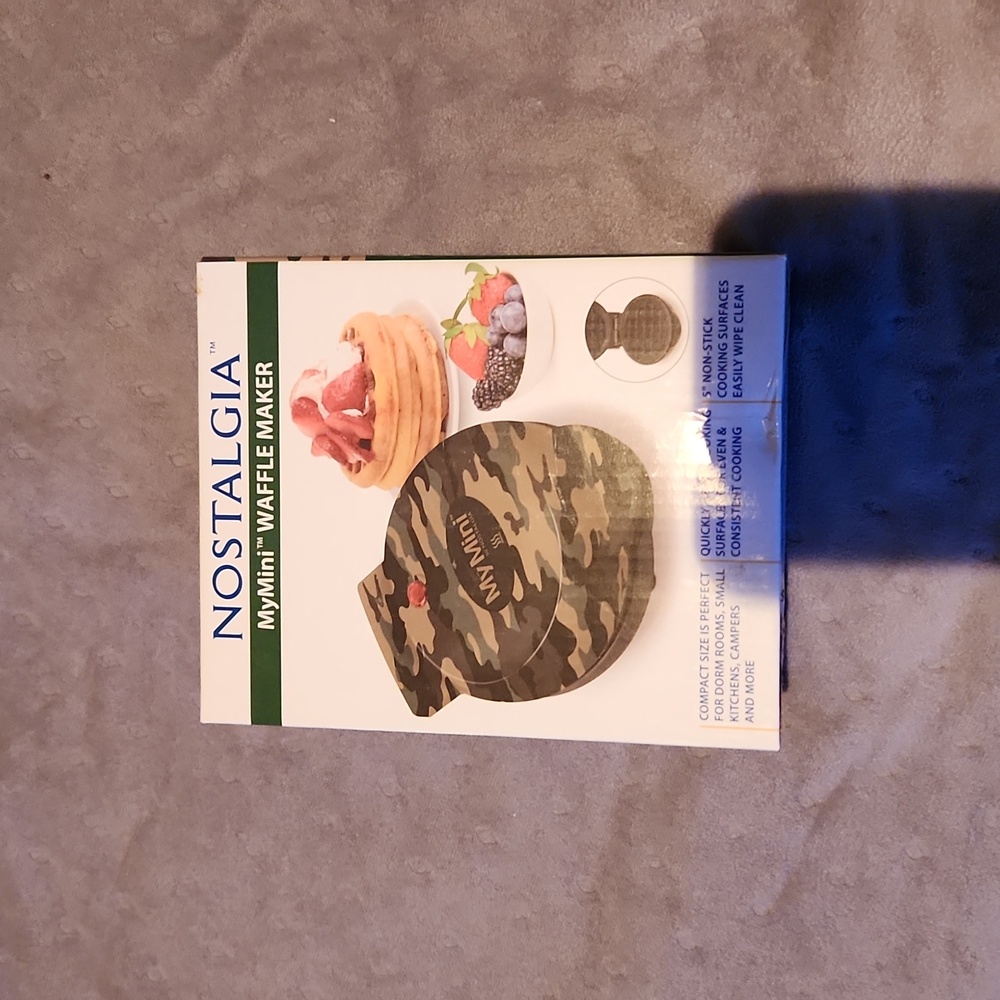 My mini waffle maker